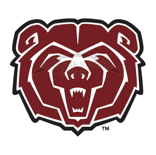 Personal Missouri State Bears Iron-on Transfers (Wall Stickers)NO.5136